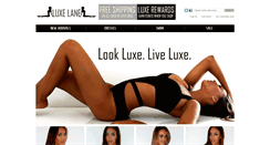 Desktop Screenshot of luxelane.com